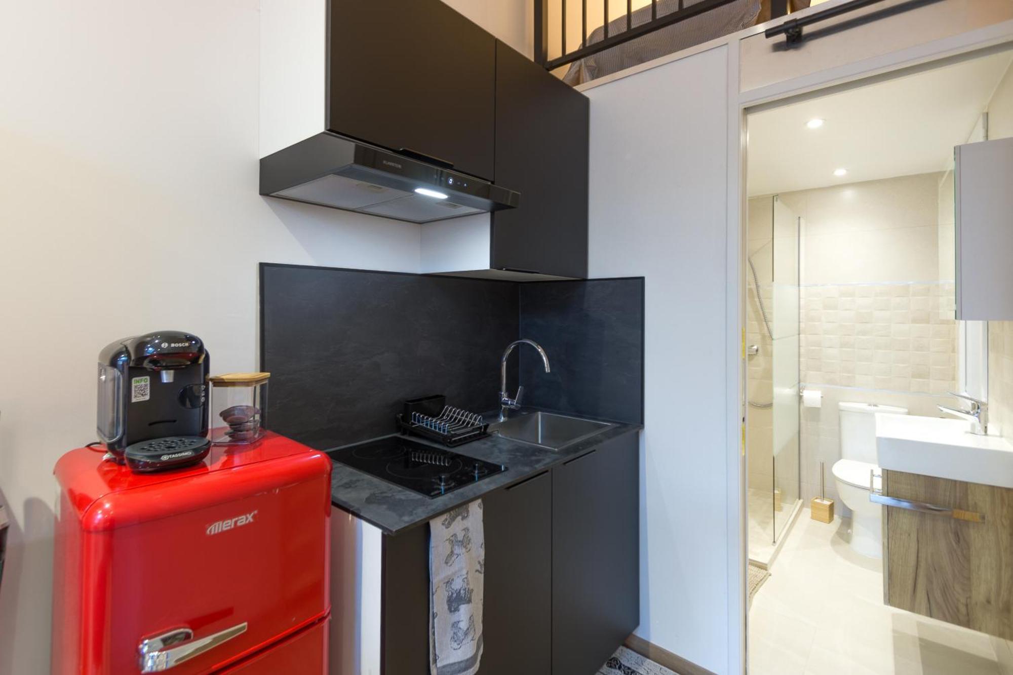 Charmant T1 Mezzanine Neuf Clim N•5 - Centre Ville มงต์เปอลิเยร์ ภายนอก รูปภาพ